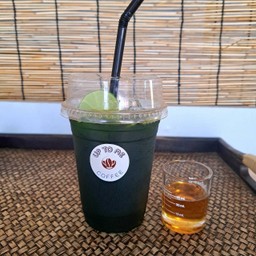 ชาเขียว น้ำผึ้ง+มะนาว