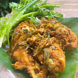 ไก่นึ่งสมุนไพร