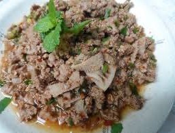 ลาบเนื้อ