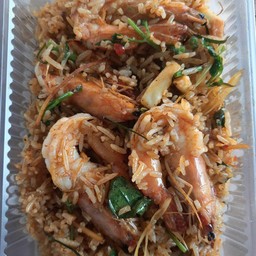 ข้าวผัดต้มยำกุ้ง