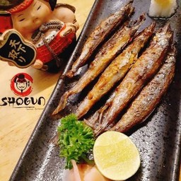 ปลาไข่ย่างชีอิ๊ว S