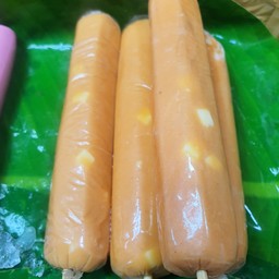 ไส้กรอกชีสย่าง ( น้ำจิ้มซีฟู๊ด )