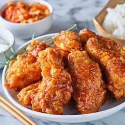 ไก่ทอดเกาหลี (ฮันนี่ บัตเตอร์) 3 น่อง