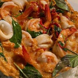 กับข้าว/ ห่อหมกทะเลไข่ข้น