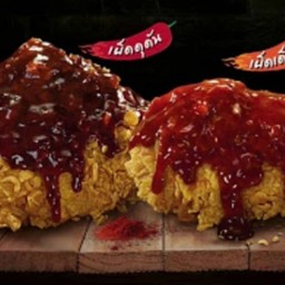 ไก่เผ็ดซี้ดไต่ระดับ level 1-2-3 ( 2น่อง เลือกระดับเผ็ดได้)