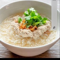 ข้าวต้มหมูเด้งอย่างเดียว