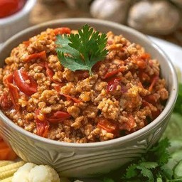 น้ำพริกอ่อง (พร้อมชุดผัก)