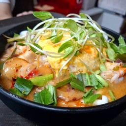 ้ข้าวไข่ข้นต้มยำ