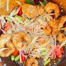 ตำซั่วแคปหมู