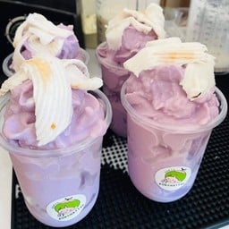 เผือกหอม มะพร้าวนมสดปั่น