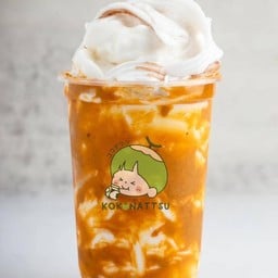 เนยถั่ว  มะพร้าวนมสดปั่น