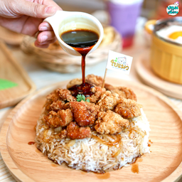 ข้าวหน้าไก่กรอบเทอริยากิ