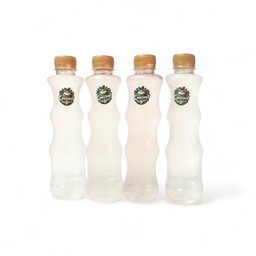 น้ำมะพร้าวบรรจุขวด 350 ML แบบจุกๆ (4 bottles of Coconut water 350ml)
