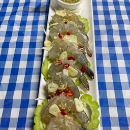 กุ้งแช่น้ำปลา