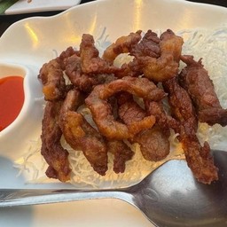 เนื้อแดดเดียวทอด