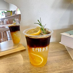 อเมริกาโน่  น้ำผึ้งเลม่อน