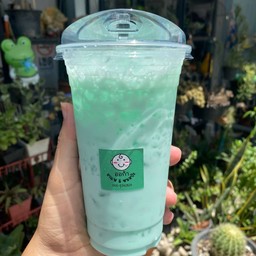 นมสดมิ้นท์ (แบบแก้ว)