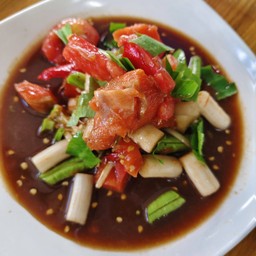 เหลาแซลมอนปลาร้า