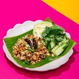 ก้อยไข่มดแดง - Spicy Raw Ant Eggs Salad
