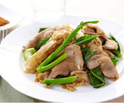 ผัดซีอิ๊วหมู