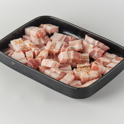 หมูสามชั้นหั่นเต๋าเกาหลี (เล็ก)