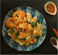 สุกี้แห้ง ทะเล