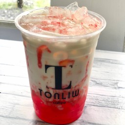 นมสดสตรอว์เบอร์รี่