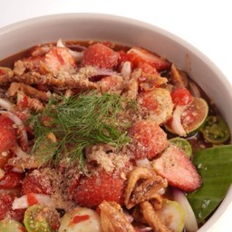 ตำสตรอว์เบอรี่