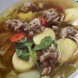 แกงจืดเต้าหู้หมูสับ