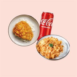 [อร่อยซ่ากับโค้ก] set น้องไข่