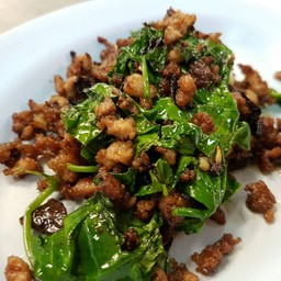 ผัดหนำเลี๊ยบหมูสับ