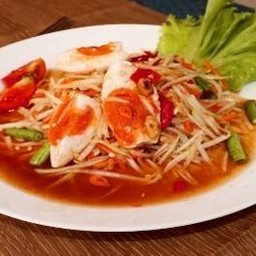 ตำไทยไข่เค็ม