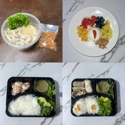 รั้วสีเขียว - หมี่ไก่ฉีก เมี่ยงหมี่ กรีกโยเกิร์ต