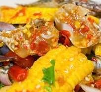 ตำข้าวโพด ปูม้า
