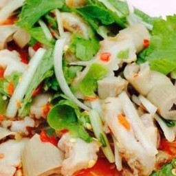 ยำไส้อ่อน