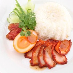 ข้าวหมูแดง