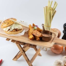 เบอร์เกอร์ต้มยำชีส