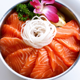 แซลม่อนซาซิมิ (เล็ก)