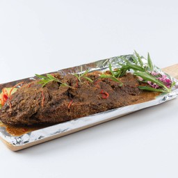 ปลาย่างอบฟอย กะฉิ่น