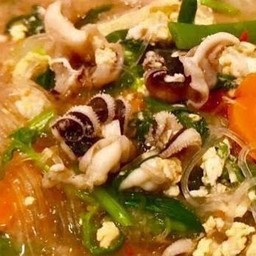 สุกี้หมึก