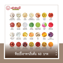 เลือกท็อปปิ้งเอง Set A