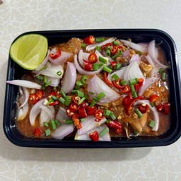 ไข่ขยี้ยำปลากระป๋อง (กับข้าว)