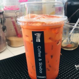 Thai tea ชาใต้ ชาชัก แก้ว 20 oz