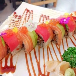 69 Rainbow Roll 8 Pcs