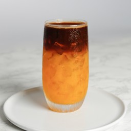 น้ำส้มสกัดเย็นเอสเพรสโซ