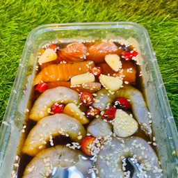 ทูโทน (รวมกุ้งดอง+แชลมอนดอง)