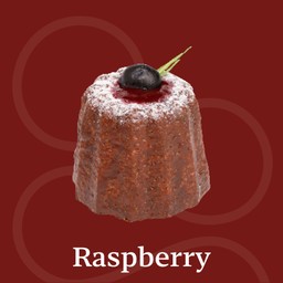 Raspberry Canele