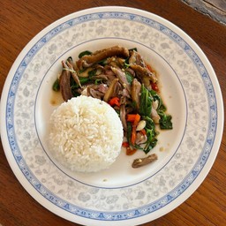 ข้าวกระเพราเป็ด