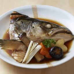 หัวปลาแซลมอนต้มซีอิ้ว (Pro)