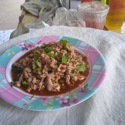 ลาบเนื้อสุกเปรี้ยว